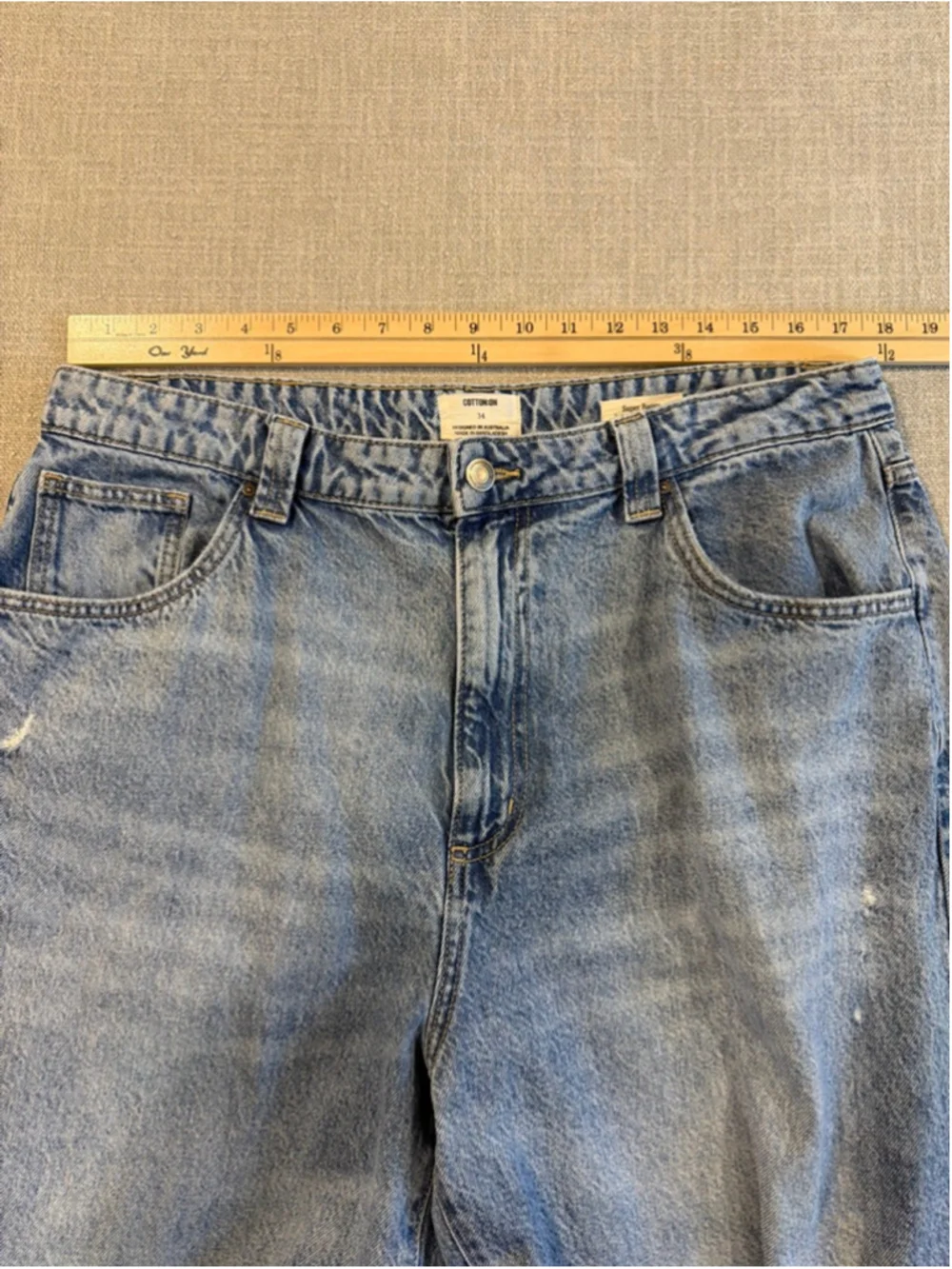 Cotton On Super Baggy jeans men’s size 34